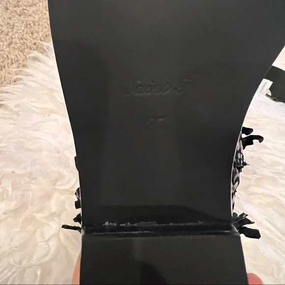 Saint G Nora Woven Black Boots*NEW - Picture 4 of 4